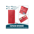 thumbnail image 3 of Cartera Larga De Cuero Para Mujer, 3 of 4
