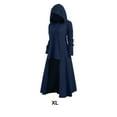 thumbnail image 3 of maskred Robe à Capuche Oreilles de Chat pour Femmes Confortable et Douce pour un Style Élégant Taille Disponible Robe Pull Chaude Bleu Foncé TG, 3 of 6