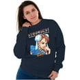 thumbnail image 5 of Street Fighter Chun Li Strong Woman Women Plus Size Sweatshirt Brisco Brands 5X, 5 of 6