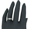 thumbnail image 3 of X Cross Split Shank Round Brilliant Diamond Engagement Ring 1.75 CT TW 14K Gold (H-I,I1), 3 of 8