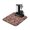Paisley B, variant on Tribal Coffee Station Mat - Multi-Purpose Absorbent Non-Slip Mat - Ethnic Elephant Print for Coffee Bar Protection