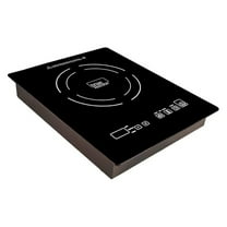 TI-1B 12 inch Built-In Single Burner Induction Glass-Ceramic Cooktop, 1750W, UL858 Certified