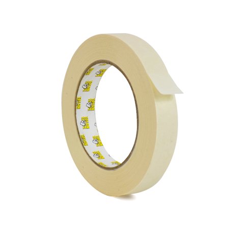 General Purpose Roll - WOD GPM-63 Masking Tape 1/2 inch for General Purpose / Painting - 1 Roll - 60 yards per roll