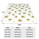 thumbnail image 3 of Balery Bee Manta de Felpa Suave y Acogedora – Cobija de Franela Aterciopelada para Cama, Lavable y Cálida para Sofá, Mascotas, Transpirable-50"x40", 3 of 7