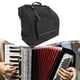 thumbnail image 5 of Bolsa negra para acordeón, mochila impermeable para instrumentos musicales y acordeón bajo. L, 5 of 9