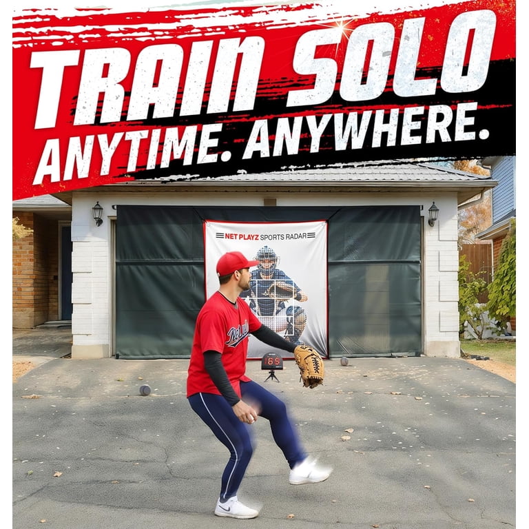 NET PLAYZ, Baseball Radar, Speed Sensor, Hands-Free Pitching Speed