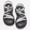Silver, variant on Abomasnow Girls Open Toe Floral Rhinestone Ankle Buckle Sandals Soft Flat Summer Shoes for Wedding Party Daily Beach Outdoor Walking