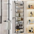thumbnail image 5 of LazySpin Over The Doors Pantry Organizers and Storage, 8 Tier Metal Pantry Doors Organizer Rack for Kitchen, Black, 5 of 7