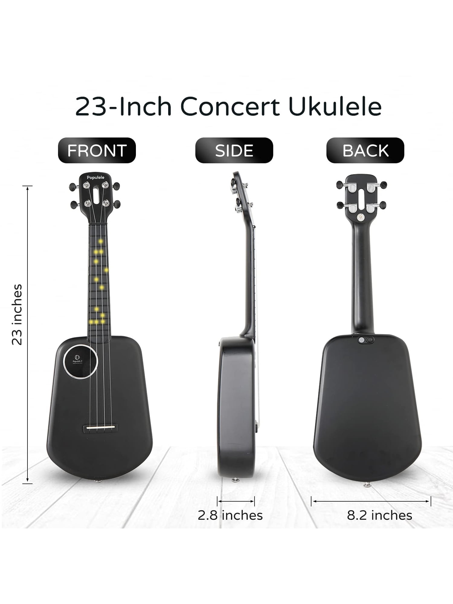 Start your musical journey with the Populele Smart Ukulele, now only  $159.99