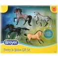 thumbnail image 1 of Breyer Horses Stablemates Poesía en movimiento | Juego de 4 caballos | Juguete de caballo | Figuras de caballos | 3.75"" x 2.5"" | Escala 1:32 | Modelo #6935, 1 of 5