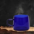 thumbnail image 4 of Taza De Café De Vidrio, Taza De Vidrio De Borosilicato De 350 Ml Con Cuerpo Redondo Liso, Taza Transparente De 8x7,5 Cm Para , Bar, Uso Doméstico Y Degustación De, 4 of 7