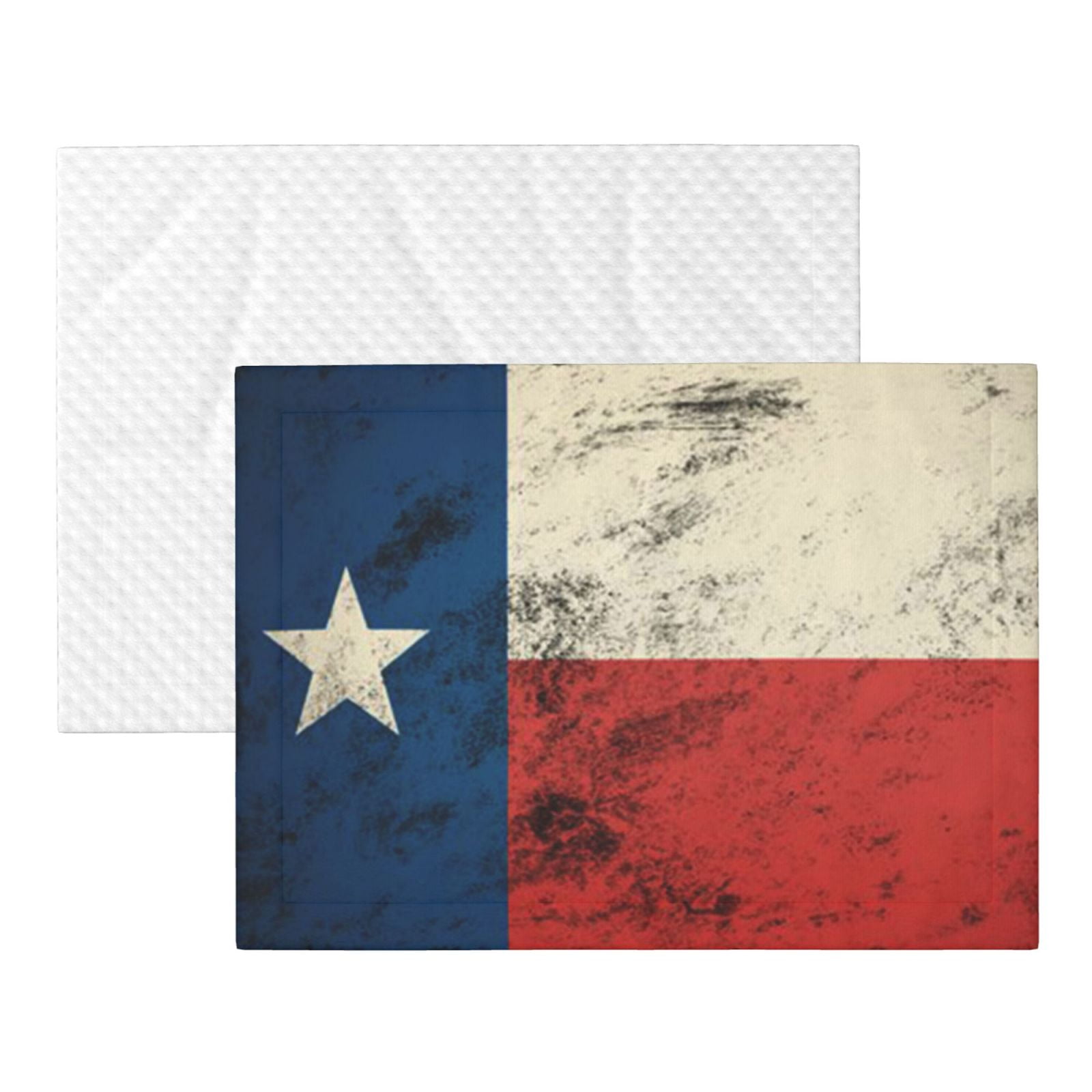 Flannel Throw Dog Blanket Texas Flag Distressed Soft Warm Print Pet Blankets for Small Dog Cat Puppy