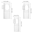 thumbnail image 2 of TEHAUX 3Pcs Flute Blowing Aid Transparent Nylon Universal Bamboo Flute For Beginners, 2 of 8