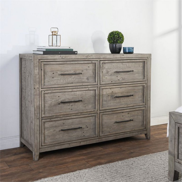grey pine dresser Westwood Design Pine Ridge Dresser – Baby Go Round, Inc main image 1