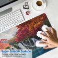 thumbnail image 4 of Thanksgiving Day Large Gaming Mouse Pad Extended Fall Pumpkin Sunflower Mouse Pads with Stitched Edges, Washable, Waterproof Water Resist Keyboard Pad for Gamer, Office & Home, 31.5 X 11.8 in, 4 of 7