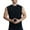 Black, variant on Njagoc3 Mens Sleeveless Solid Color Tank, Classic Crew Neck, Soft Polyester, Daily Casual & Gym Vest