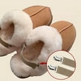 thumbnail image 3 of MOMOJIA 4pcs Removable Elastic Heel Strap For Slip On Mules Shoes Secures fit Metal Clip, 3 of 11