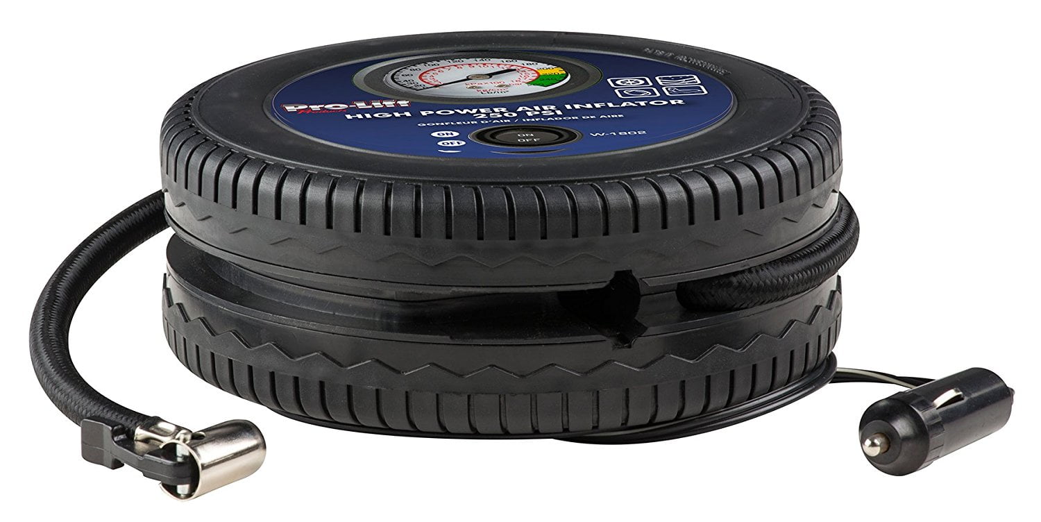ProLift W1802 Compact "Tire" Inflator, DC 12V, 260 PSI
