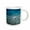 White, variant on 3drose, White Tip Reef Shark, Sipadan Island, Barracuda Point, Malaysia, 15oz Mug