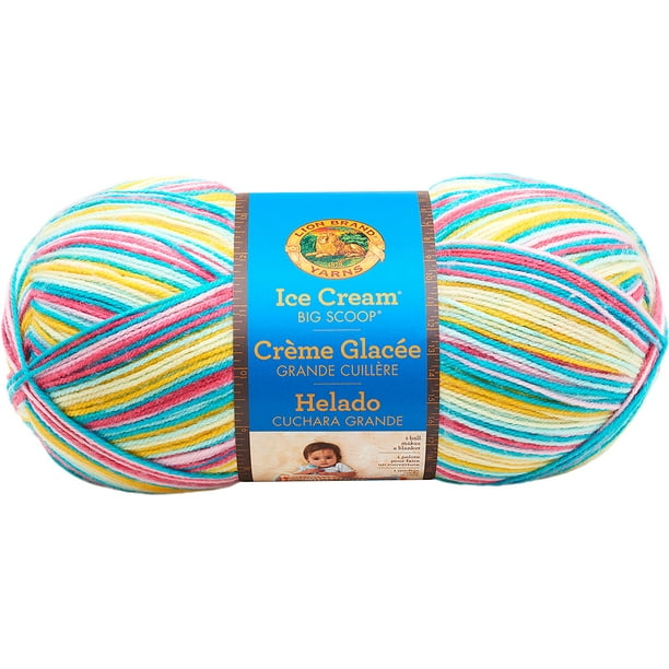 Lion Brand Ice Cream Big Scoop YarnTeaberry