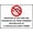 Warning Sign 2, variant on Indication Warning Weapons Restricted Sign - 8"x12" New Tin Safety Alert Security Notice Sign for Outdoor Indoor, Kitchen Decor Summer Home Cafe Office Store Bar Club