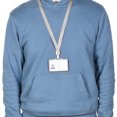 thumbnail image 7 of Uxcell 9.2x6.5cm Horizontal Aluminum Badge Holder with Metal Hook Lanyard Silver Tone, 7 of 7