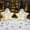 2#, variant on 2 Packs Luminous Ceramic Christmas Decorations Set - Snowman Reindeer Santa Claus Figurines with LED Lights for Holiday Tabletop Display, Indoor Outdoor Xmas Party Home Decor, Festive Scene Ornament