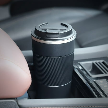 

XGZHPJZP 380ml/510ml Insulated Stainless Steel Coffee Tumbler with Non-Slip Grip - Perfect for Travel and Commuting