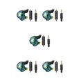 thumbnail image 1 of Sidaley Auricular HIFI de 3,5 mm Auriculares de botón con bobina móvil Sonido estéreo Verde claro Type2 NO2, 1 of 6