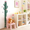 thumbnail image 2 of Un conjunto de medidas de tamaño de etiqueta de pared de cactus, decoración de pared JAMW Sencillez, 2 of 4