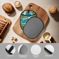thumbnail image 4 of Pofeuu Hawaii Palms Print Silicone Pot Mat Mitten With Hanging Loop Heat Resistant Oven Mitts Non-Slip Bbq Baking Smoking Potholders, 4 of 7