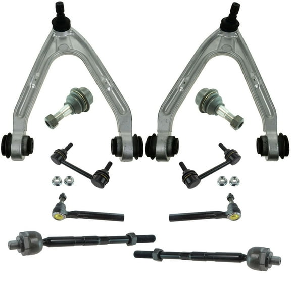 TRQ 10 Piece Kit Control Arm Ball Joint Tie Rod End Sway Bar Link for H3 New PSA59805