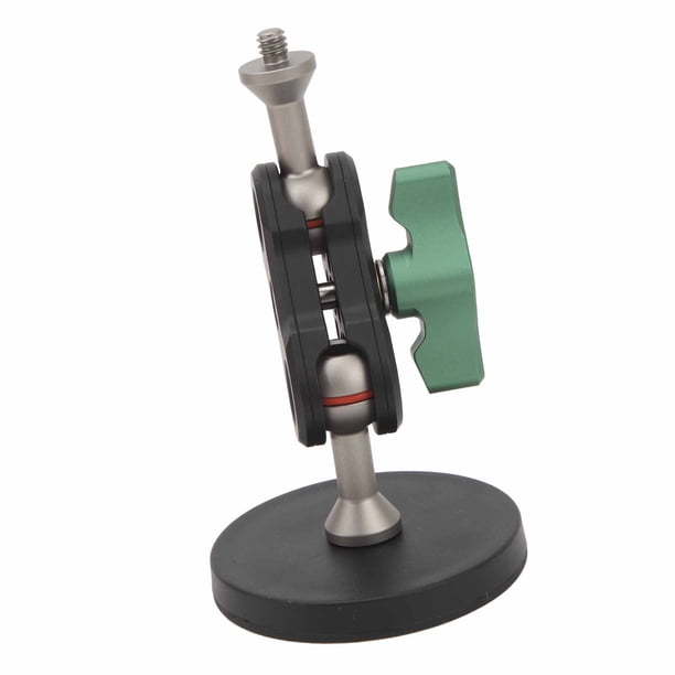 Soporte Magnético Para Cámara De Coche, Potente Imán, Base Estable, Soporte Magnético Para Teléfono De Coche, Rosca De 1/4 De Pulgada, Plegable Ajustable Para Cámaras De
