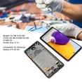 thumbnail image 4 of Phone Screen Replacement for   A72 5G 4G SM A725 SM A725M DS, 6.7in OLED Digitizer Touch Display Assembly with Frame, 3D Sensitive Touch Screen Repair Tool Kit, 4 of 8