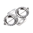 thumbnail image 2 of TIMIFIS Dumpling Mould Stainless Steel Dumpling Maker Double-Headed Dumpling Mould Dumpling Skin Artifact Manual Dumpling Mould Kitchen Gadgets, 2 of 6