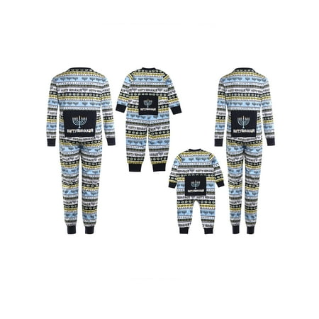 

Diconna Family Matching Christmas Pajamas Long Sleeve Print Jumpsuit Men Women Kid Baby Sleepwear
