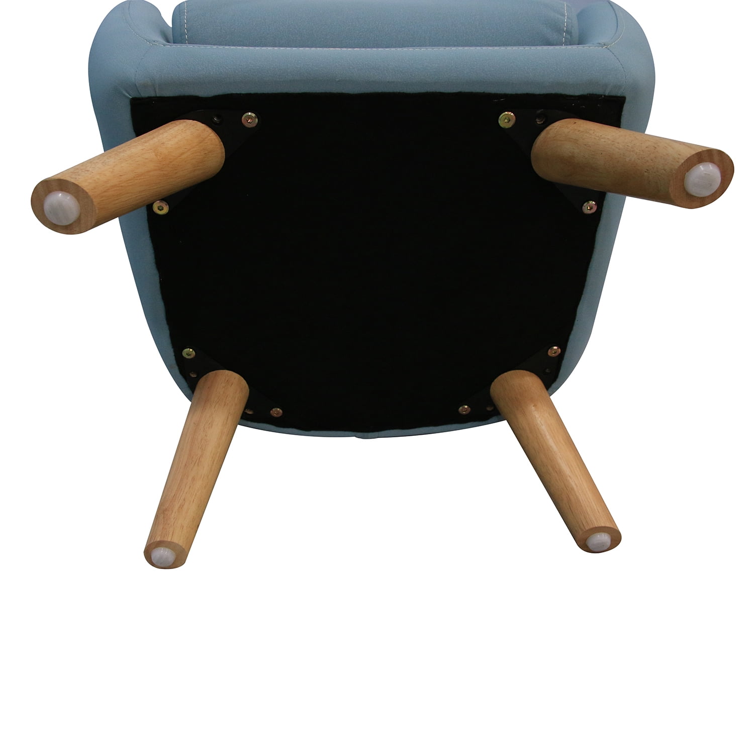 Kadyn Child Accent Armchair, Fabric Single Sofa Chairs with wooden legs, Upholstered Arm Chair for kids, Blue Kadyn Child Accent Armchair, Fabric Single Sofa Chairs with wooden legs, Upholstered Arm Chair for kids, Blue