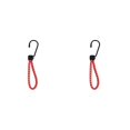 thumbnail image 2 of Justharion 2 Pcs Corde Élastique de Tente Résistante à l'Usure Attache de Camping Cordes Extensibles Rouge 2Set, 2 of 6