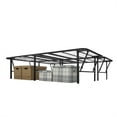 thumbnail image 6 of Mainstays Full 18" High Profile Foldable Steel Platform Bed Frame with Storage Space Under Frame, No Box Spring Required, Black, 6 of 14