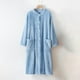 thumbnail image 1 of Batas para hombre y mujer, bata de baño acolchada gruesa, bata de dormir, yukata, ropa de casa, camisón de mujer, 1 of 3