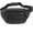 Black & Brown, variant on Leather Fanny Pack for Men & Women, Multi-Pockets Waist Belt Bag for Travel, Sports, Hiking, Cycling, Running, 2 Pack