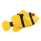 thumbnail image 4 of Adorno de pez payaso artificial flotante de aspecto realista para decoración de acuarios bajo el agua Amarillo, 4 of 8