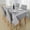 Gray, variant on Deconovo Grey and White Plaid Tablecloth, Waterproof Checkered Polyester Table Cover for Kitchen and Dining Room, 54 x 102 in, Rectangle, 1 Pack