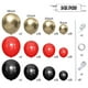 thumbnail image 2 of Kit de guirnaldas con forma de arco con forma de globo MEBAY, negro, dorado y rojo, 141 unidades, 2 of 7