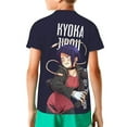 thumbnail image 2 of My Hero Academia Kyouka Jirou Kids T-Shirt 3d Printed Graphic T-Shirts Boys And Girls Short Sleeve Shirts For Youth Kids X-Small, 2 of 7