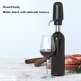 thumbnail image 5 of WUXIAB Portable One-Button Electric Wine Aerator Pourer – Automatic Smart Wine Decanter With Built-In Filter,Rechargeable Wine Dispenser,Bonus Foil Cutter & Stoppers,Ideal Gift For Wine Lovers Aa, 5 of 9