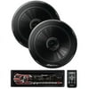 Pioneer Single-din In-Dash CD Receiver, with two 6.5" 250-watt 2-Way G-series Speakers