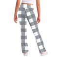 thumbnail image 3 of vokkrv Girls Flare Leggings Kids Bell Bottoms High Waisted Bootcut Yoga Dance Flared Pants Gray 12-13 Years, 3 of 7