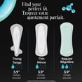 thumbnail image 4 of Kotex BioCare Daily Liners, Wrapped, Light Absorbency, Regular Length, 38 Count, 4 of 7