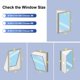 thumbnail image 1 of Sello de ventana de aire acondicionado móvil de 300 cm, sello de ventana impermeable, paño de calafateo de ventana de aire acondicionado móvil, ideal para aire acondicionado móvil y secadora de ropa ShuxiuWang 8390611108717, 1 of 1